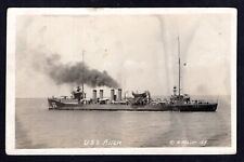 USS Allen Battleship DD-66 RPPC Real Photo Vintage Postcard Unused N. Moser NY picture