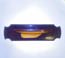 Wood Wall Hanging Plaque Boat Ship "America 1851" Horizontal Asymmetrical picture
