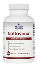 Arthur Andrew Medical Nattovena Pure Nattokinase Circulatory Heart Health 180cap picture