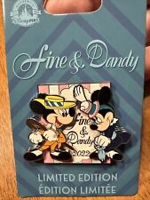 Disney Fine And Dandy Dapper Day 2022 Pin Mickey Minnie Mouse LE Pin picture