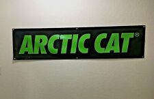 Arctic Cat Banner 2' x 7' Poster dealer Snowmobile sign Man Cave Garage NEW  picture