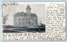 1905 The Mission House College Building Campus Tower Plymouth Wisconsin Postcard picture