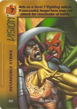 Marvel OVERPOWER Vision - Intangible Strike - OPD - Rare - Mission Control picture