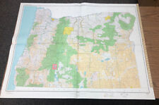 Large Vintage US Dept. of the Interior Geological Survey Map of Oregon 1966 Ed. picture