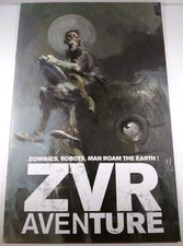 💀🤖 ZOMBIES VS ROBOTS AVENTURE #2 ASHLEY WOOD 1:10 RI VARIANT IDW PUBLISHING VF picture