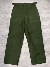 True Vintage VTG 50s 60s OG-107 Trousers Type-1  Military US Army Vietnam 27x27 picture