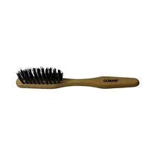 Vintage Conair Bristle Brush Professional Styling Hairbrush Wood Grain EUC picture