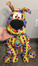 Scooby-Doo 2019 25” Large Stuffed Toy Autism Puzzle Pattern Toy Factory Rare picture