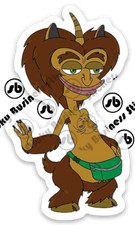 Big Mouth Sticker Male Hormone Monster 3 inch Vinyl Sticker Netflix picture