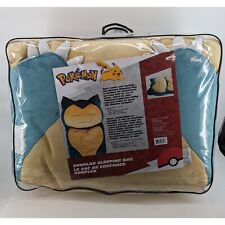 Pokemon Snorlax Sleeping Bag Velboa Plush Pillow Blanket Figure 75
