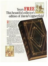Franklin Library David Copperfield Collector Edition Vintage 1984 Print Ad picture