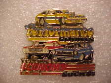 PERFORMANCE COUNTS ECONOMY SUCKS Hat Pin, Lapel Pin, Vintage NOS, Muscle Cars picture