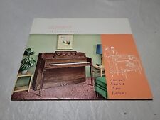 Vintage Gulbransen Piano Advertising Catalog Brochure  picture
