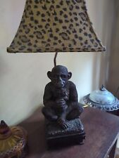 Monkey Holding It's Baby Lamp picture