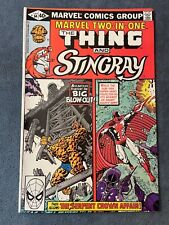 Marvel Two In One #64 1980 Marvel Comic Book 1st Stringray George Perez FN/VF picture