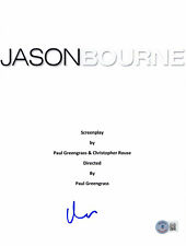 MATT DAMON SIGNED AUTOGRAPH JASON BOURNE FULL SCRIPT BECKETT BAS picture