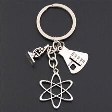 Genetic Chemistry Present DNA Chemistry Molecular Microscope Experiment Keychain picture