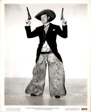 BR24 1950 Original Photo BOB HOPE Fancy Pants Gunslinger in Chaps Pistols Actor picture