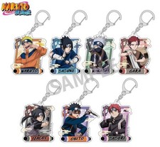NARUTO Trading Acrylic Keychain Adolescence Naruto Sasuke Kakashi Itachi Obito picture
