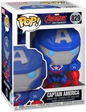 #829 Marvel: Captain America MECH STRIKE Funko  w/ecoTEK Protector - SHIPS FREE picture