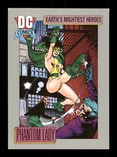 Phantom Lady 70 1991 DC Comics Trading Card TCG CCG picture