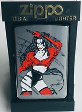 SHI ZIPPO LIGHTER  Art by Billy Tucci  Comic book  Artist picture