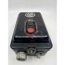 Vintage Allen Bradley 609-AOW 3 Phase Starter Start/Stop Switch picture