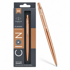 Parker Classic Anti Microbial Ballpoint Pen CION Copper Ion Coated Blue Ink New picture