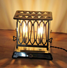 Art Deco Toaster  Conversion Ambiance Light Vintage Repurposed Vintage Lamp #OK picture