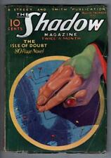 The Shadow Aug 15 1933 Pulp The Isle of Doubt picture