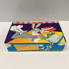 Vintage Bugs Bunny Pencil Crayon Box 1998 Mint 90s School Supplies For Kid's picture