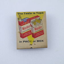 Winston Cigarettes Matchbook Vintage Filter Cover Unstruck picture