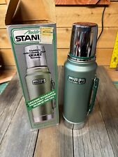 Vintage USA Made Aladdin Stanley Thermos Green 1 Quart A944 DH New In Box picture