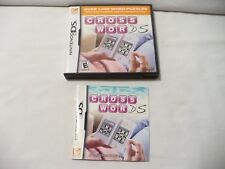 Crosswords DS (Nintendo DS, 2008) Clam Shell Case and Instructions ONLY picture