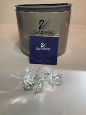 Swarovski The Rose with Dew Drops & Stem #7478 NR 000 001, #174956 Mint In Box picture