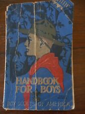 1935 Boy Scout of America Handbook Book VERY POOR condition picture