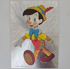 Vintage Postcard Disney Pinocchio Dufex Foil Metallic HSC-406887 picture