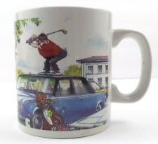 The Funny Side of Golf Coffee Mug Cup Gordon Fraser Kimpton England Vintage picture