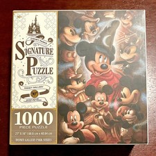 Disney Parks Signature Disney Gallery 1000pc Mickey Mouse Puzzle picture
