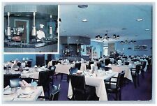 1967 Open Heart Restaurant Interior Chef Stateville North Carolina NC Postcard picture