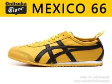 [New] Onitsuka Tiger MEXICO 66 Unisex Sneakers Classic Yellow/Black DL408-0490 picture
