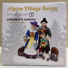 Dept 56 Alpine Village Acc.  