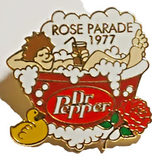 Rose Parade 1977 Dr Pepper Lapel Pin picture