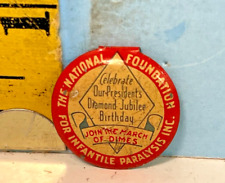 The National Foundation of Infantile Paralysis March of Dimes Clip Button picture