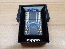 Zippo 218 Classic Black Matte Lighter Ford Oval Jul 2018 picture
