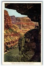 1940 Kaibab Trail Rim Grand Canyon National Park Arizona AZ Fred Harvey Postcard picture