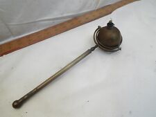 Antique Brass Parade Torch Nautical Ship Hand Oil Lamp Ceremonial Gimbal Lantern picture