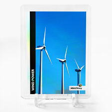 WIND POWER Renewable Energy Trading Card 2023 GleeBeeCo Holographic #WNRN - Wow picture