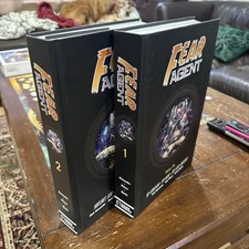 Fear Agent Library Edition Hardcover Vol 1 & 2 Rare OOP Signed By Tony Moore picture