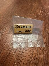 Vintage Yamaha 2000 Tour Small Lapel Pin with Pin Back New in Plastic picture